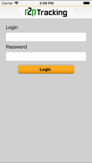 Zrzuty ekranu R2P Tracking Mobile