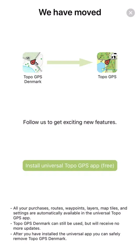 Topo GPS Denmark应用截图