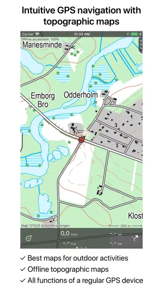 Topo GPS Denmark应用截图