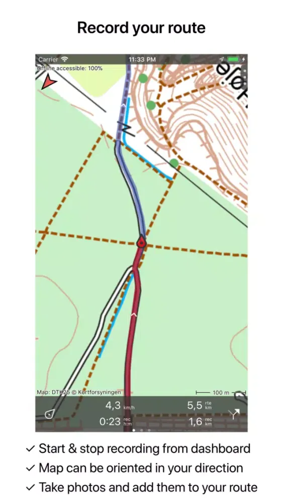 Topo GPS Denmark应用截图