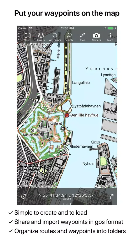 Topo GPS Denmark应用截图