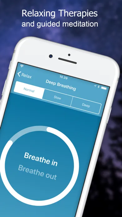 Tangkapan skrin ReSound Tinnitus Relief
