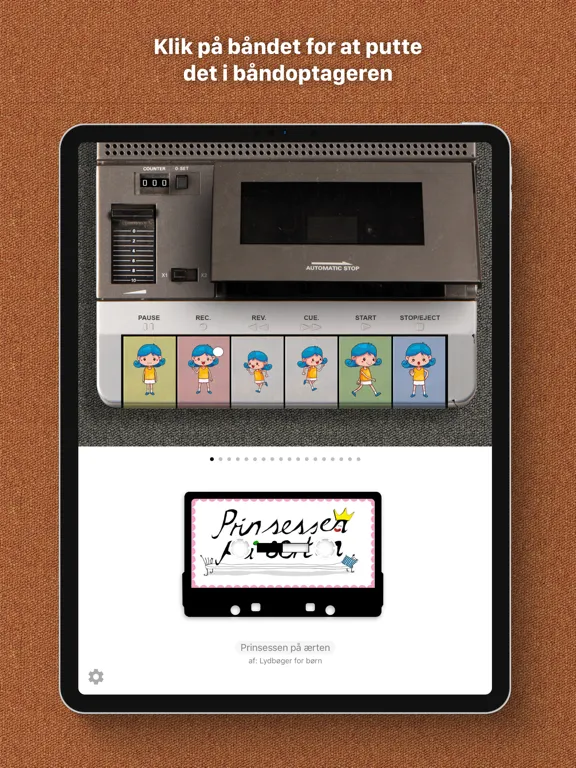 Zrzuty ekranu Lydbøger for børn iPad 
