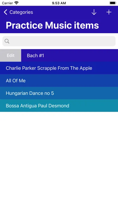 Tangkapan skrin Saxjax Colorfull ToDoList