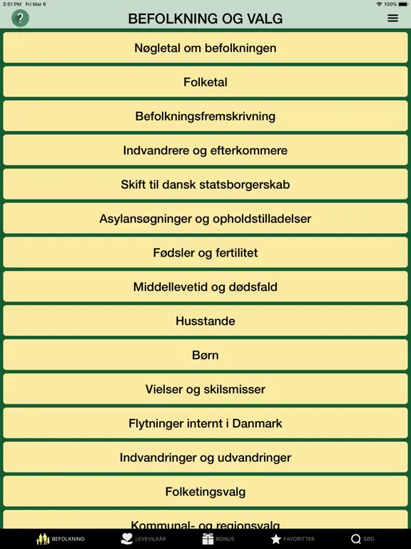 Danmark i tal iPad  スクリーンショット