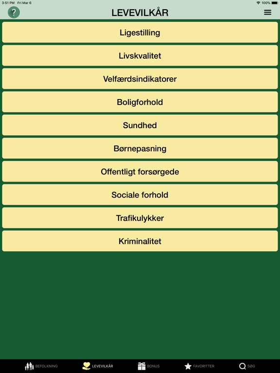 Danmark i tal iPad 应用截图
