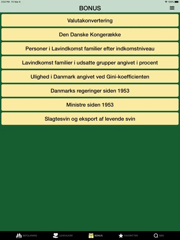 Danmark i tal iPad  スクリーンショット