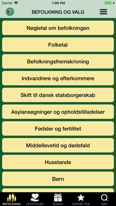 Danmark i tal应用截图