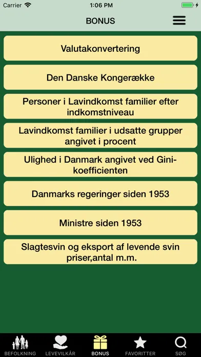 Danmark i tal スクリーンショット