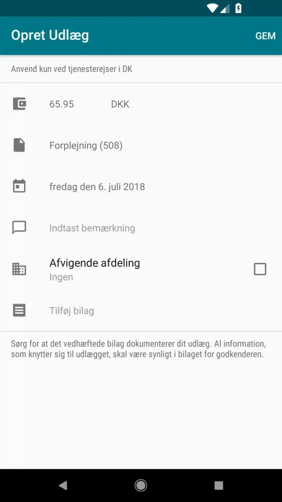Zrzuty ekranu MinLøn