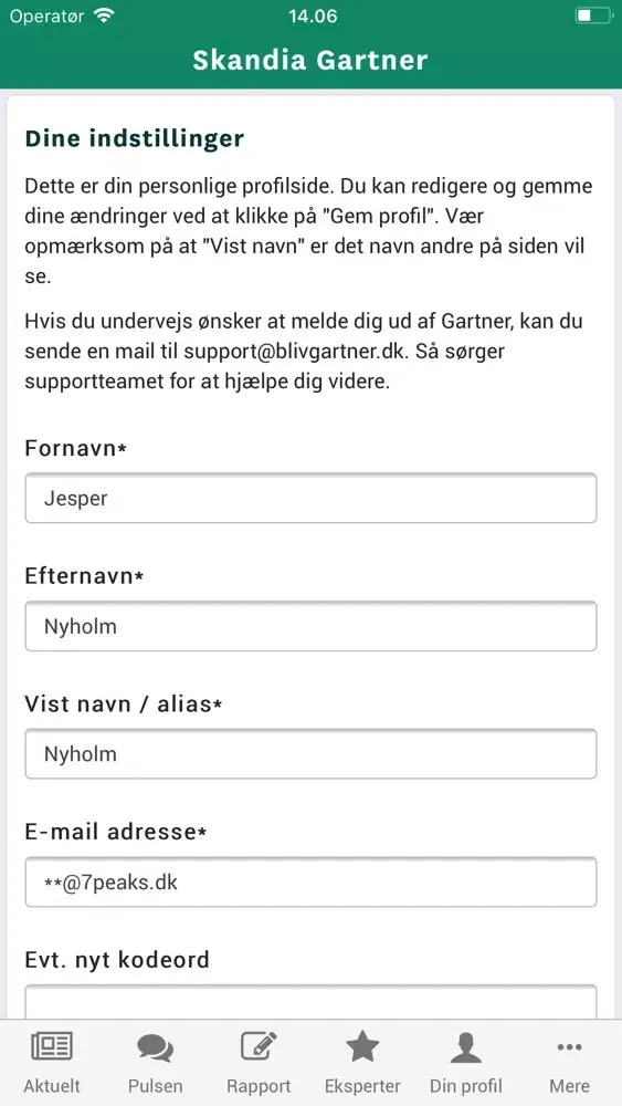 Skandia Gartner Ekran Görüntüleri