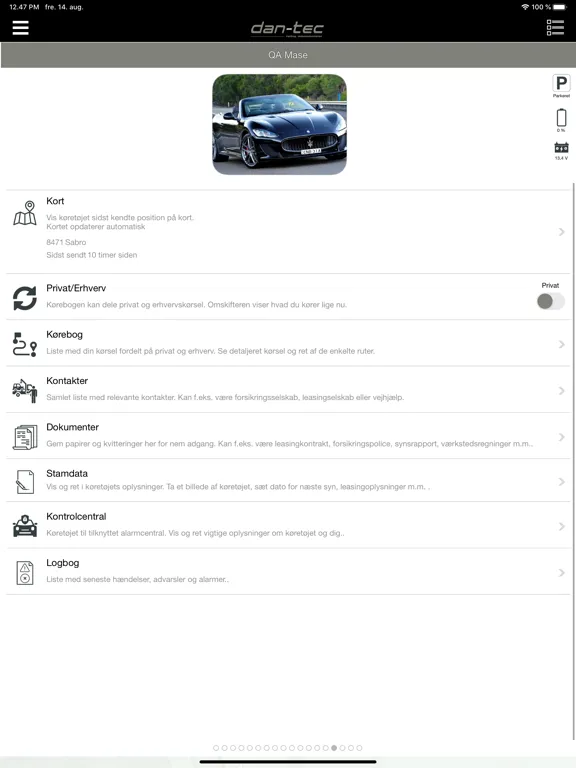 Dan-Tec Viewer iPad  Screenshots