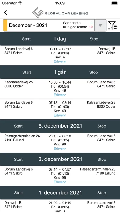 Screenshot di Global Car Leasing