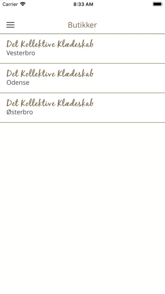 Det Kollektive Klædeskab سکرین شاٹس