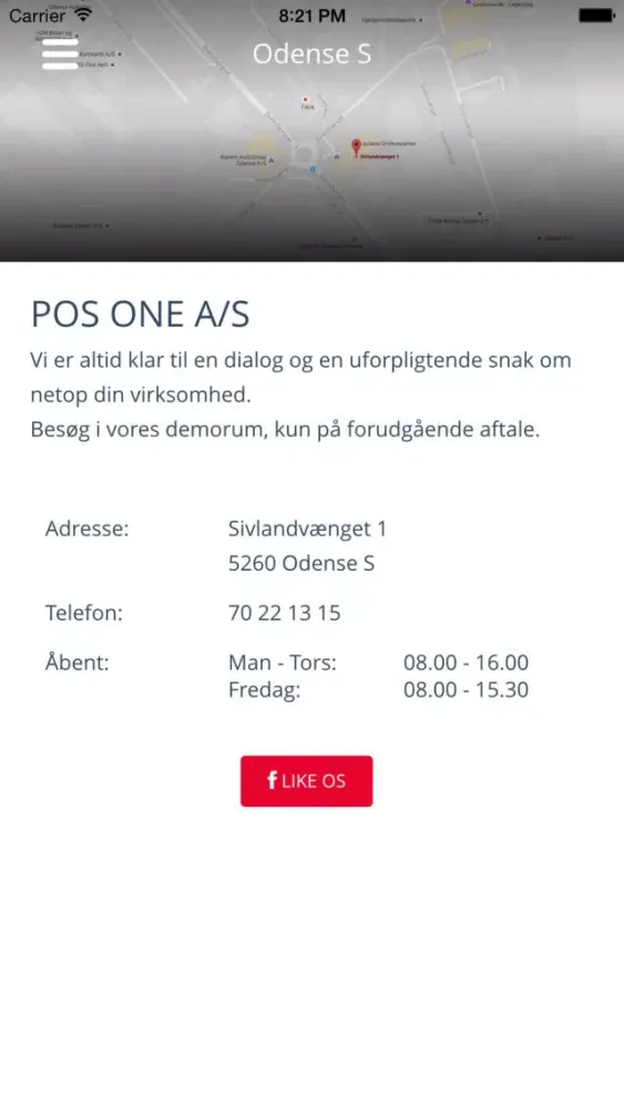Zrzuty ekranu POS ONE Kundeklub