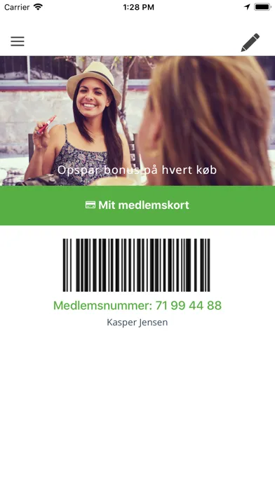 GEjSER kundeklub应用截图