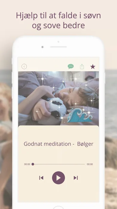 Mindfulness for Børn Appen Screenshots