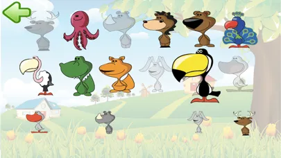 Zrzuty ekranu Puzzle: Cute animals for toddlers