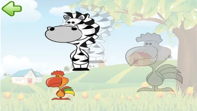 Zrzuty ekranu Puzzle: Cute animals for toddlers
