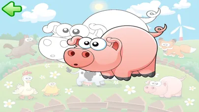 Ảnh chụp màn hình của Animal sounds puzzle for kids