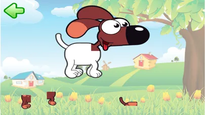 Ảnh chụp màn hình của Animal sounds puzzle for kids