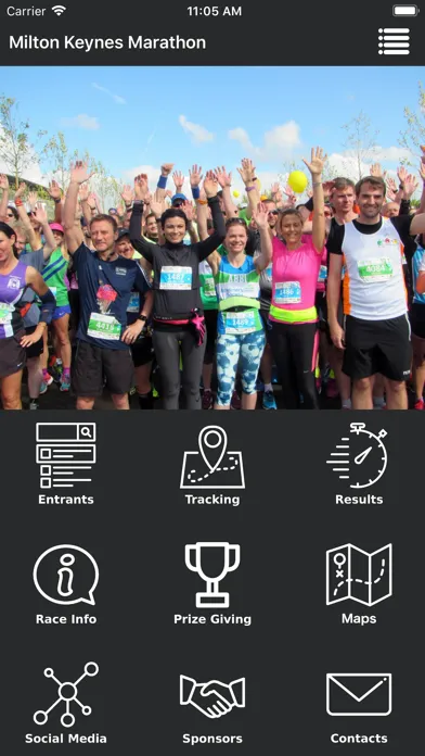 Tangkapan layar Milton Keynes Marathon