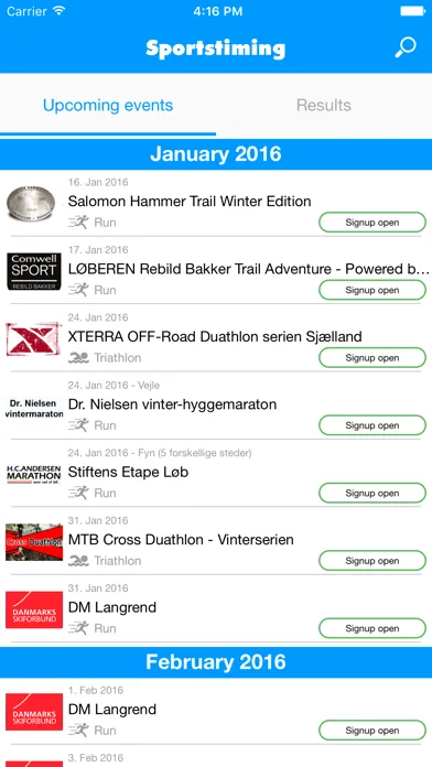 صور Sportstiming LIVE Results