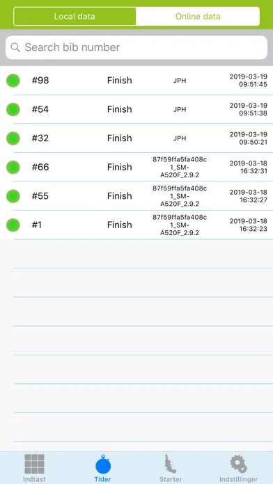 تصاویر TIME2WIN App Timing