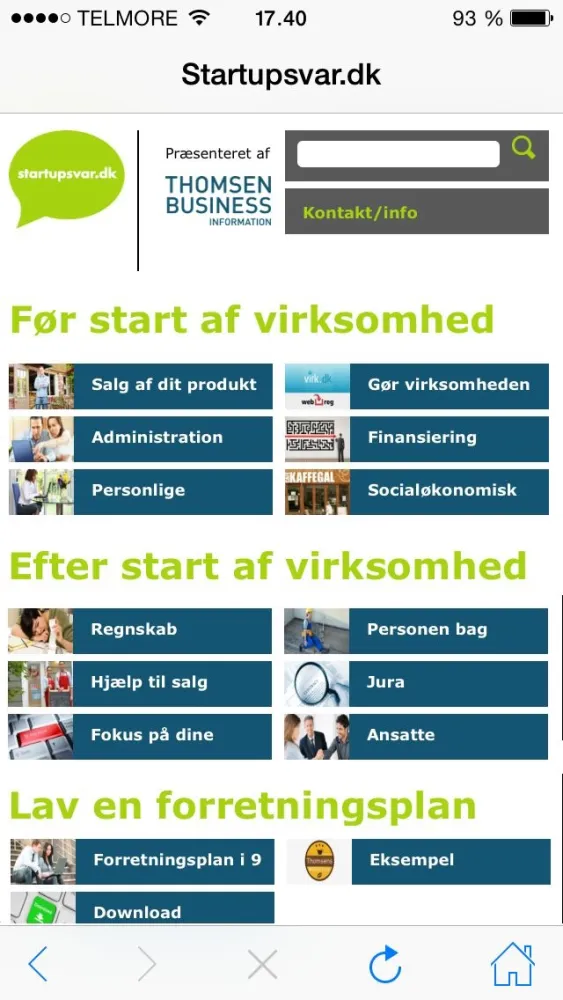 Startupsvar - 100 svar for iværksættere og selvstændige Ekran Görüntüleri