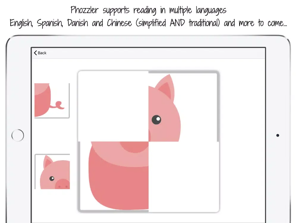 ภาพหน้าจอของ Phozzler - Fun family learning iPad 