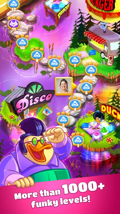 ภาพหน้าจอของ Disco Ducks