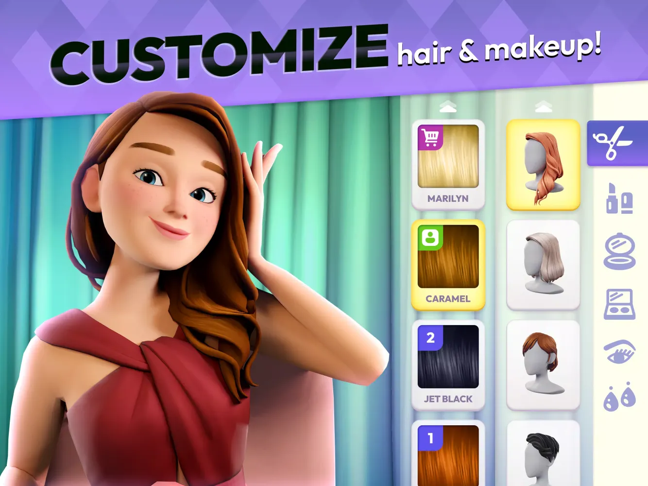 Makeover Match Screenshots