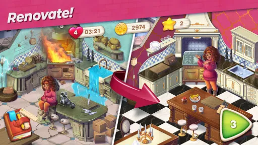 Penny & Flo: Home Renovation Screenshots