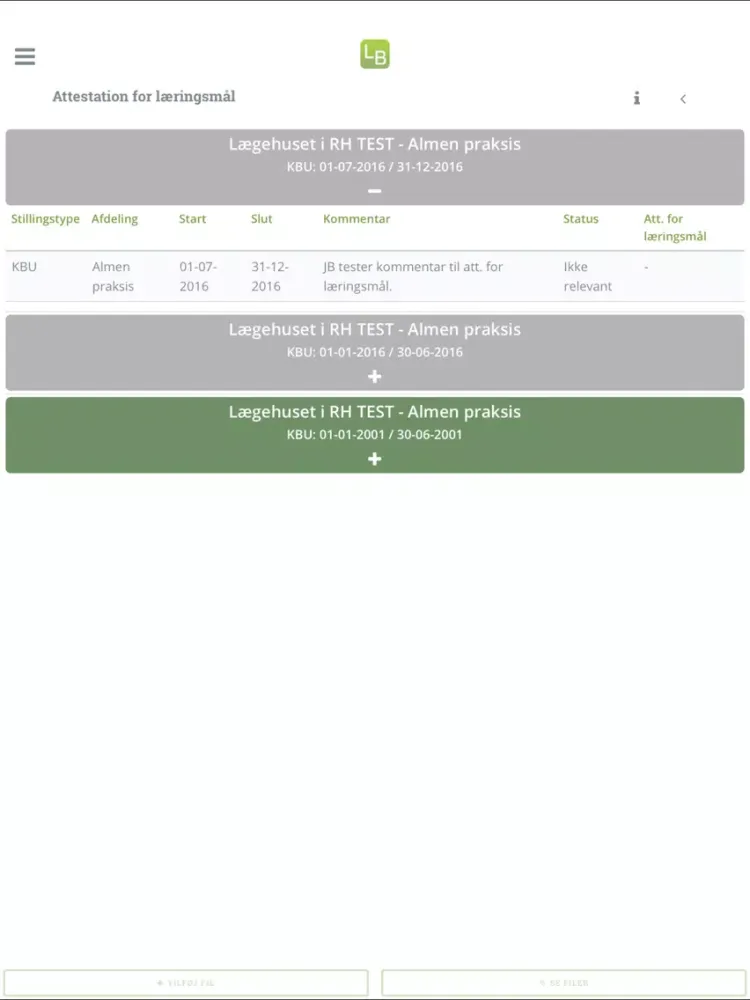 Скриншоты logbog.net iPad 