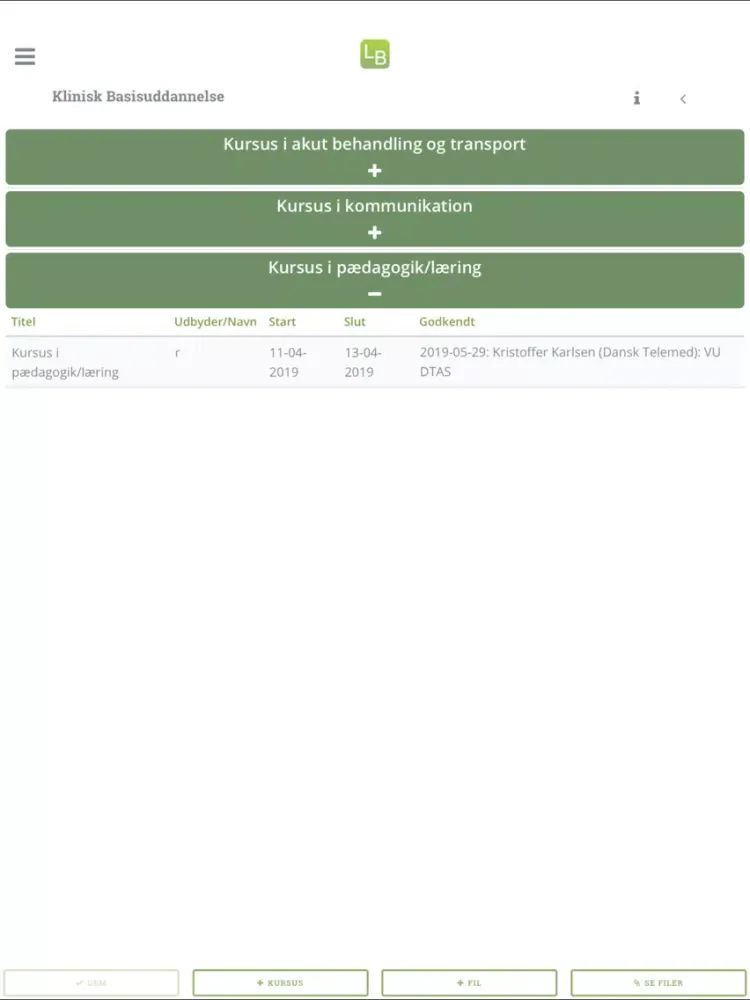 Скриншоты logbog.net iPad 