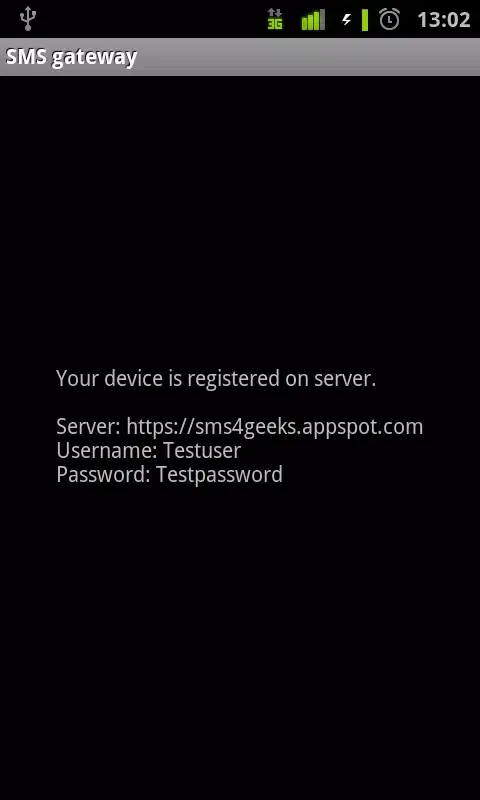 Sms 4 Geeks應用截圖