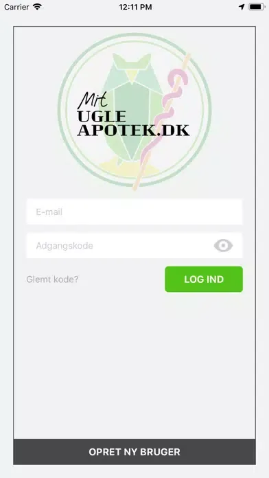 UgleApotek.dk スクリーンショット