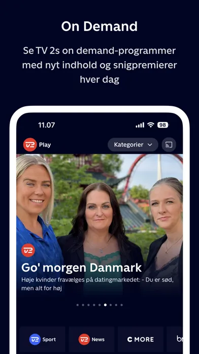 TV 2 PLAY Denmark應用截圖