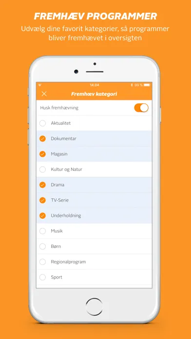 ภาพหน้าจอของ tvtid – Dansk Tv-guide