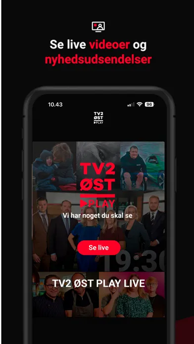 TV2 ØST Play 스크린샷
