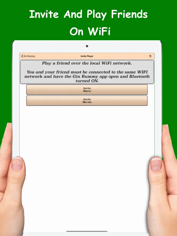 Cards Gin Rummy iPad  Screenshots