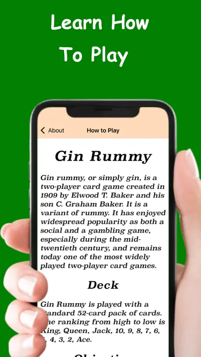 Cards Gin Rummy Screenshots