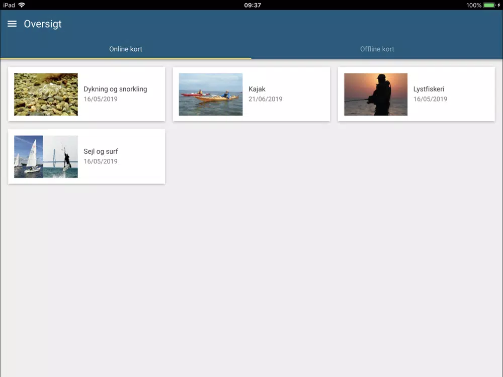 Zrzuty ekranu Blå Eventyr iPad 
