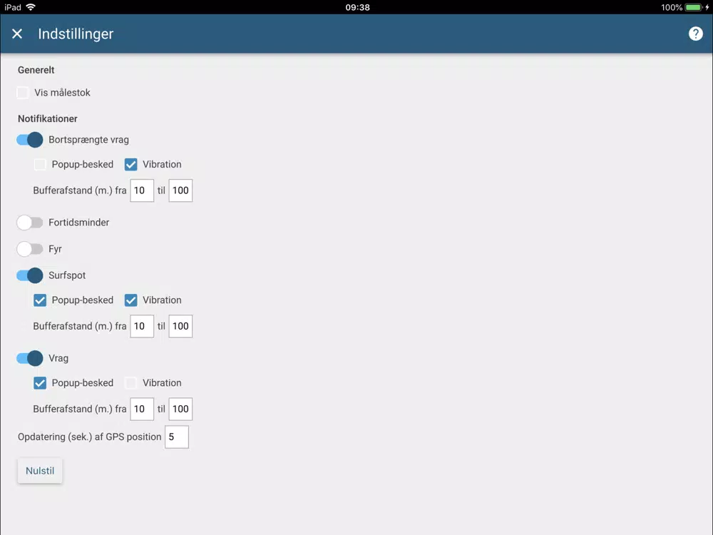 Zrzuty ekranu Blå Eventyr iPad 