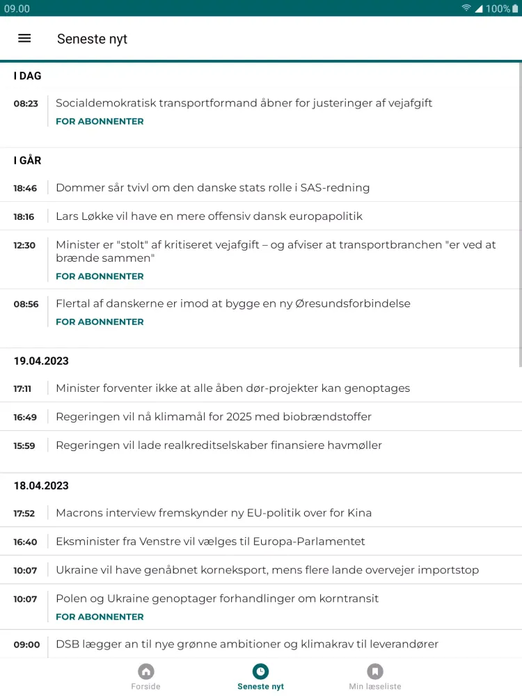 Capturas de pantalla de PolicyWatch