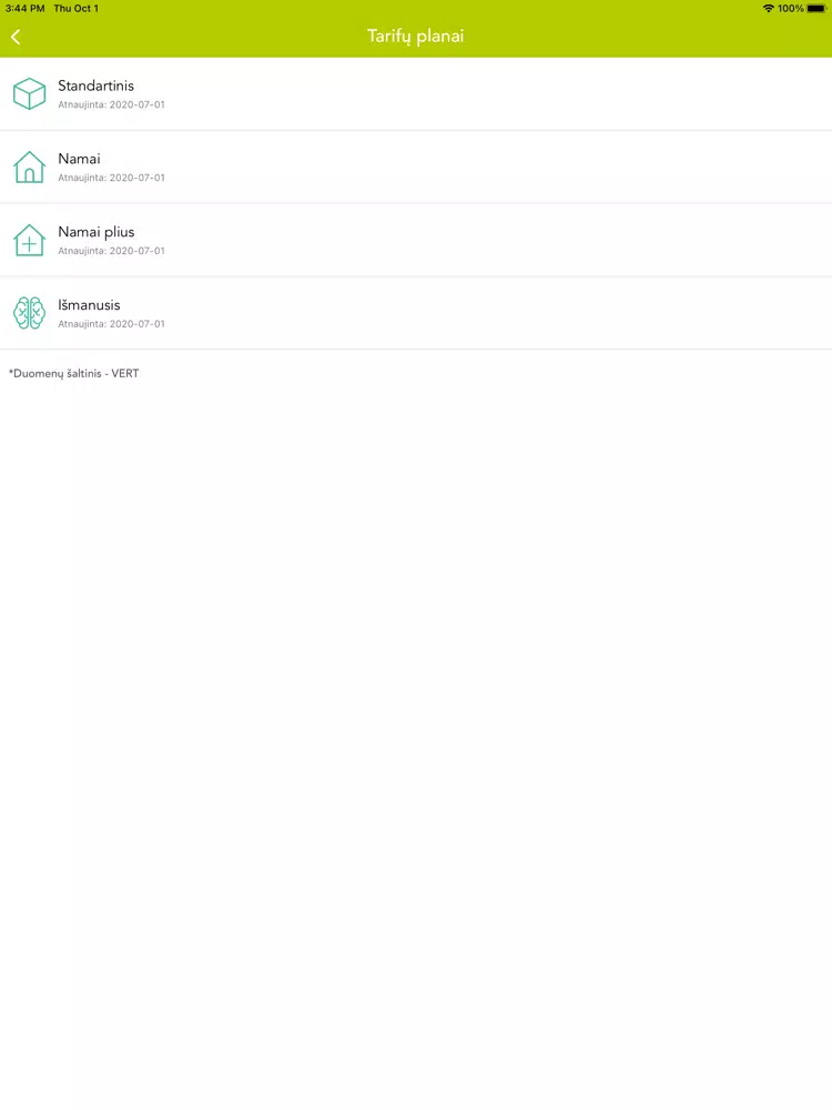 Screenshot di ESO Smart iPad 