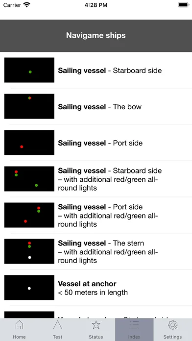 ภาพหน้าจอของ Ships Lights