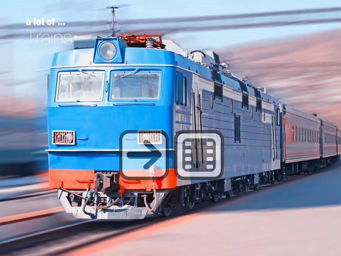 Train Picturebook for Toddlers iPad  스크린샷