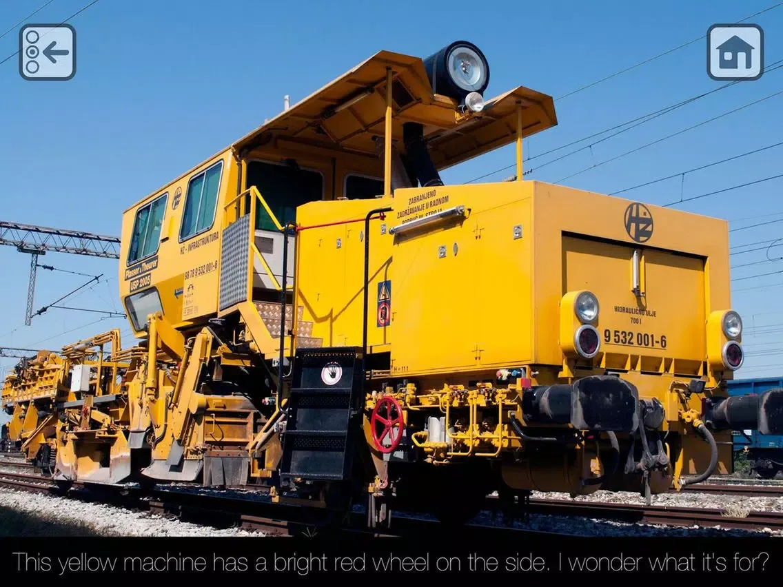 Train Picturebook for Toddlers iPad  스크린샷