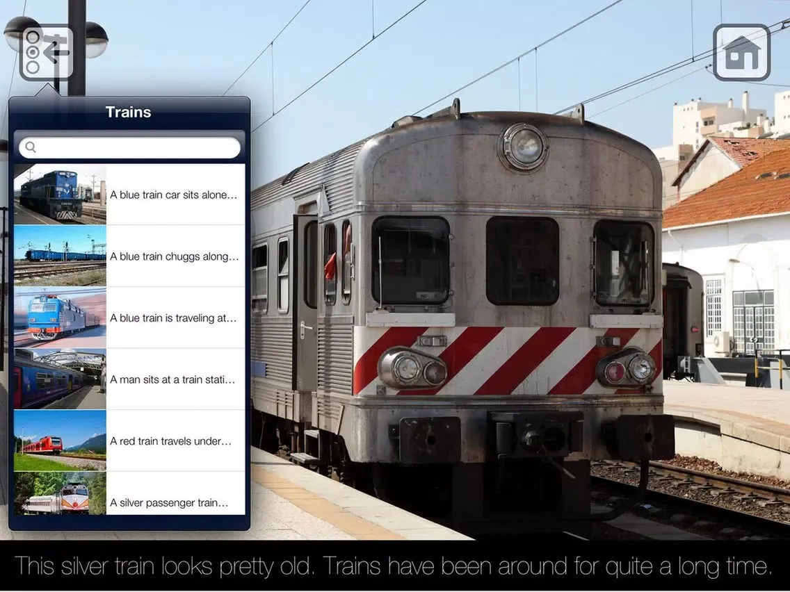 Train Picturebook for Toddlers iPad  스크린샷